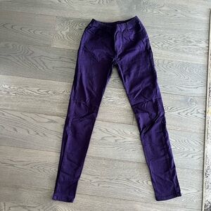 Brand New Giordano (Hong Kong brand) Purple Spring Pants Size S
